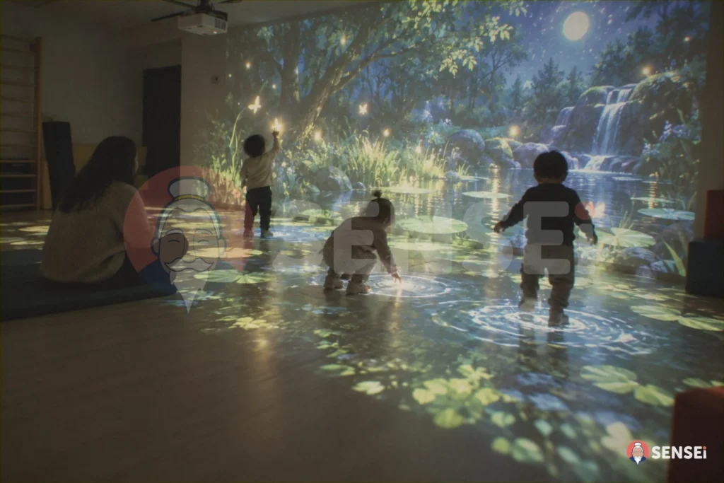 La stanza immersiva al nido: guida per educatori (0-3 anni)