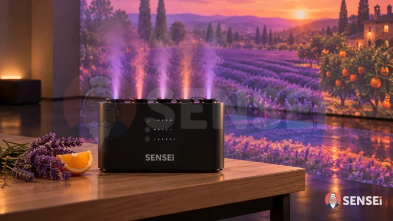 Difusor de aromas en una sala SENSEi
